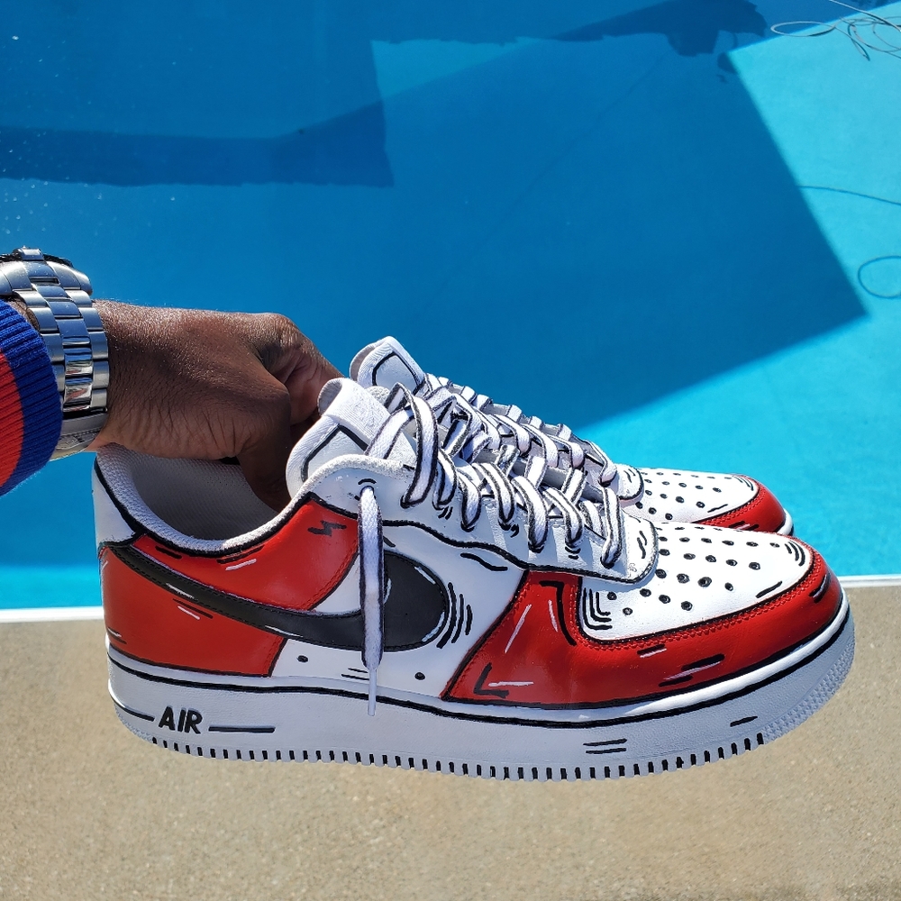 Air Force 1 " Cartoon " Custom - Picture 2 of 5